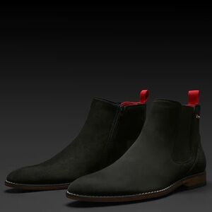 TAYNO THE Victorian Men's Ankle Boot Chelsea Boots Microsuede Size
11